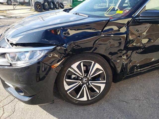 19XFC1F73JE002457 - 2018 HONDA CIVIC EXL أسود صورة 9