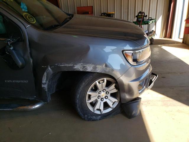1GCGSCEN7K1160971 - 2019 CHEVROLET COLORADO L GRAY photo 9