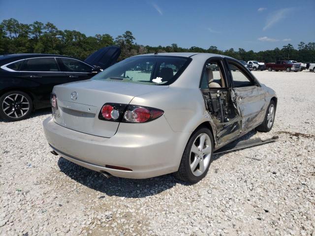 1YVHP80C285M31603 - 2008 MAZDA 6 I BEIGE photo 4