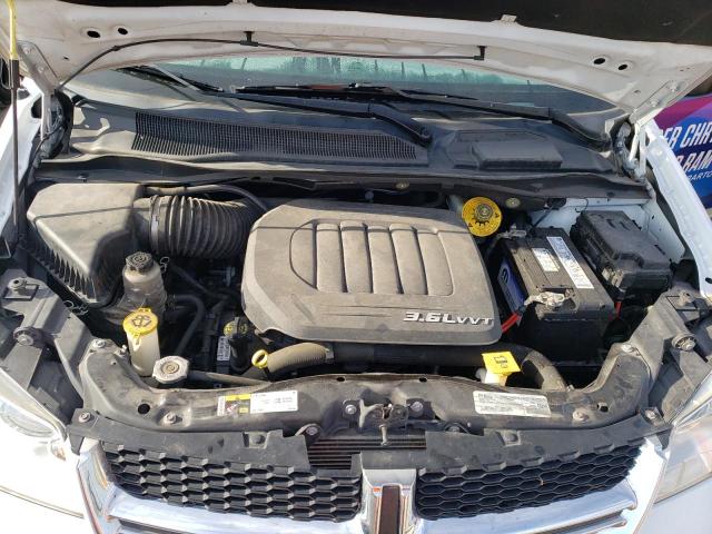 2C4RDGBG6KR500588 - 2019 DODGE GRAND CARA WHITE photo 7