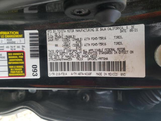 3TMCZ5AN6MM444559 - 2021 TOYOTA TACOMA DOUBLE CAB  照片 10