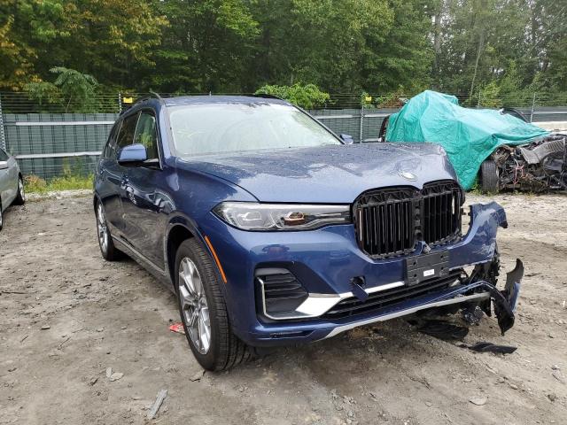 5UXCW2C08M9E66281 - 2021 BMW X7 XDRIVE4 BLUE photo 1