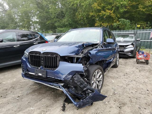 5UXCW2C08M9E66281 - 2021 BMW X7 XDRIVE4 BLUE photo 2