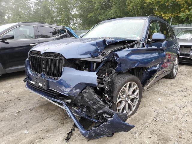 5UXCW2C08M9E66281 - 2021 BMW X7 XDRIVE4 BLUE photo 9