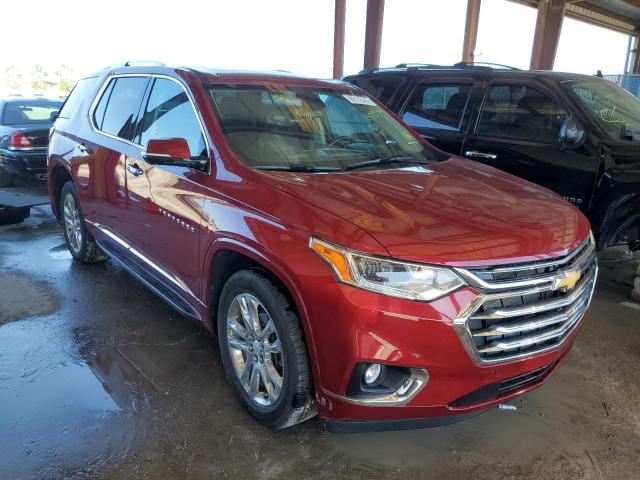 1GNEVNKW3LJ165052 - 2020 CHEVROLET TRAVERSE H RED photo 1