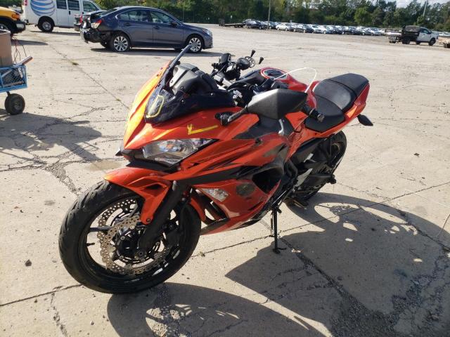 JKAEXEJ15HDA00812 - 2017 KAWASAKI EX650 J ნარინჯისფერი ფოტო 2