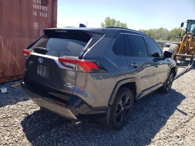 4T3E6RFV3MU021633 - 2021 TOYOTA RAV4 XSE GRAY photo 4