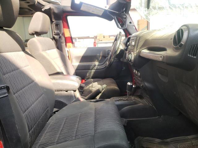 1J4AA2D18BL629243 - 2011 JEEP WRANGLER S RED photo 5