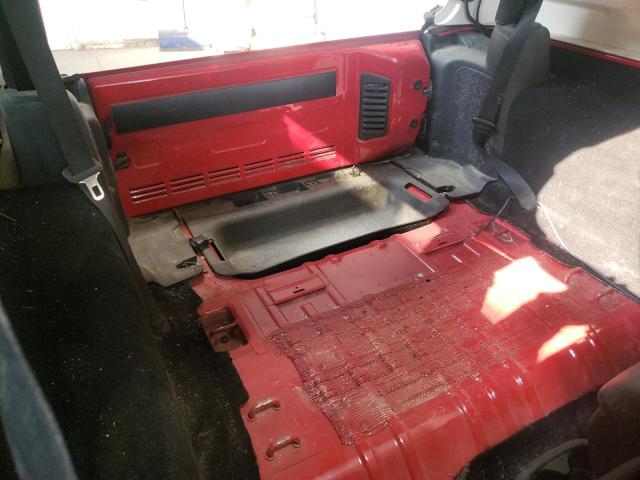 1J4AA2D18BL629243 - 2011 JEEP WRANGLER S RED photo 6