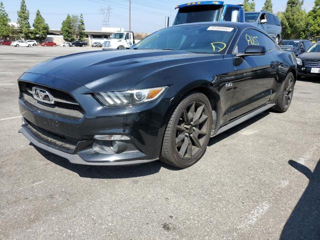 1FA6P8CF3F5413701 - 2015 FORD MUSTANG GT BLACK photo 2