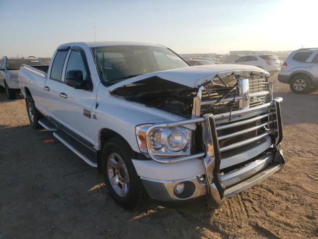 3D7KR28A37G782992 - 2007 DODGE RAM 2500 S WHITE photo 1