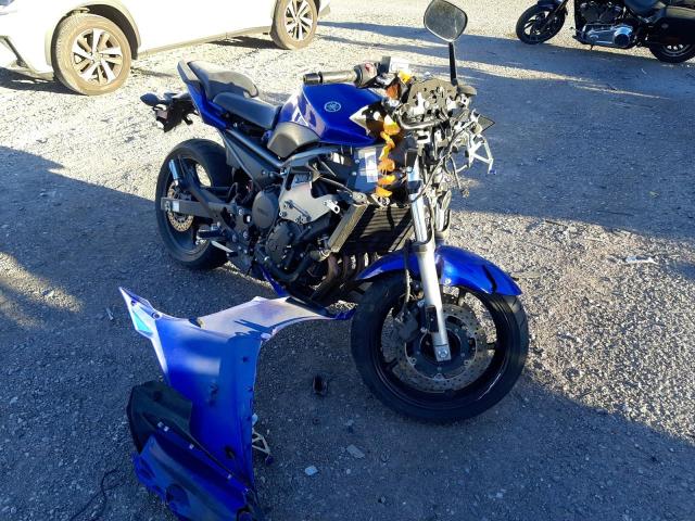 JYARJ18YX9A001079 - 2009 YAMAHA FZ6 R BLUE photo 1