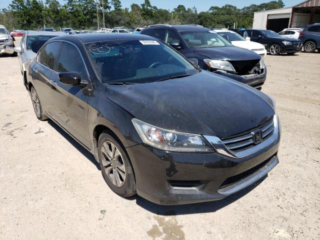 1HGCR2F32EA206620 - 2014 HONDA ACCORD LX BLACK photo 1