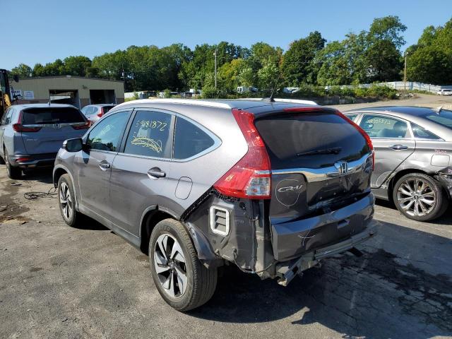 5J6RM4H99GL036696 - 2016 HONDA CR-V TOURI SILVER photo 3