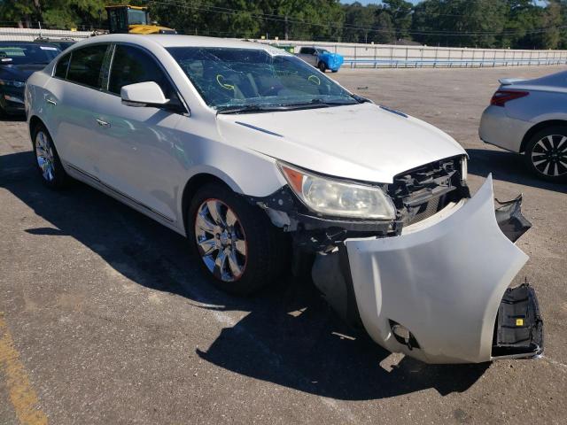 1G4GC5EG0AF160558 - 2010 BUICK LACROSSE C WHITE photo 1