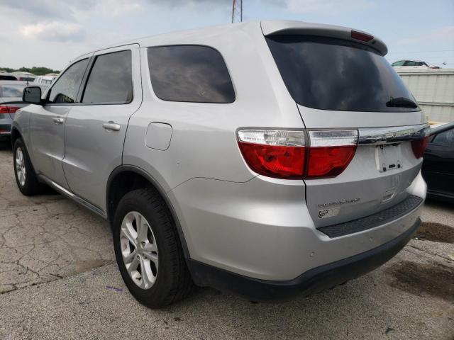 1D4RD2GG4BC711473 - 2011 DODGE DURANGO EX SILVER photo 3