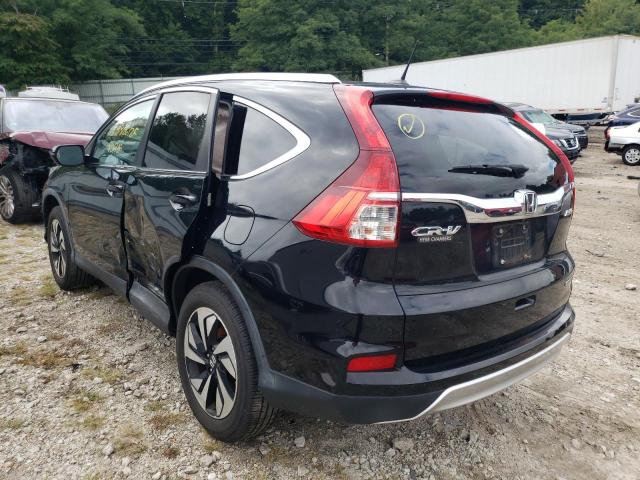 5J6RM4H94FL100352 - 2015 HONDA CR-V TOURI CHARCOAL photo 3