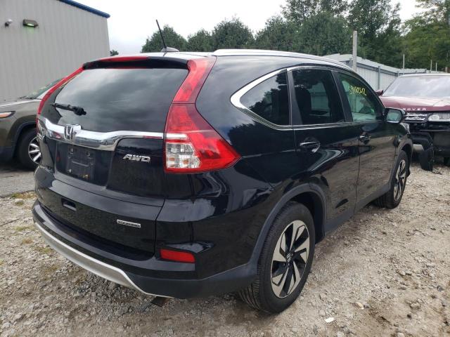 5J6RM4H94FL100352 - 2015 HONDA CR-V TOURI CHARCOAL photo 4