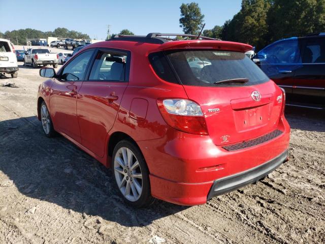 2T1GE40E19C001731 - 2009 TOYOTA MATRIX 红色 照片 3