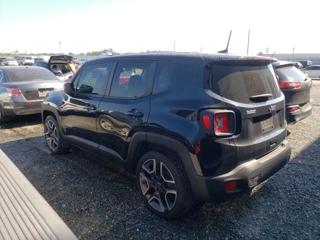 ZACNJCAB8MPM27878 - 2021 JEEP RENEGADE S BLACK photo 3