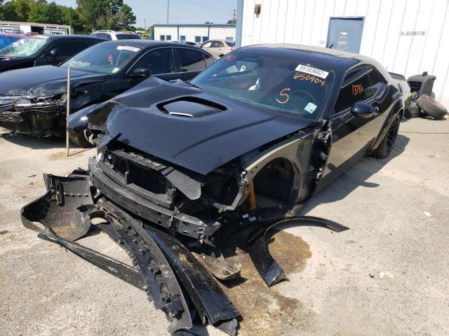 2C3CDZFJXMH650904 - 2021 DODGE CHALLENGER BLACK photo 2