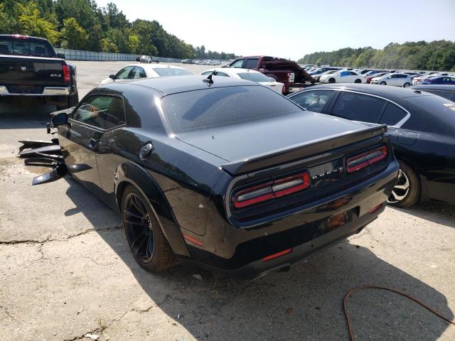 2C3CDZFJXMH650904 - 2021 DODGE CHALLENGER BLACK photo 3