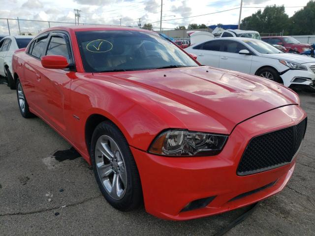 2C3CDXCT5EH226302 - 2014 DODGE CHARGER R/ RED photo 1