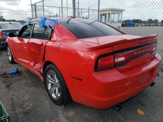 2C3CDXCT5EH226302 - 2014 DODGE CHARGER R/ RED photo 3