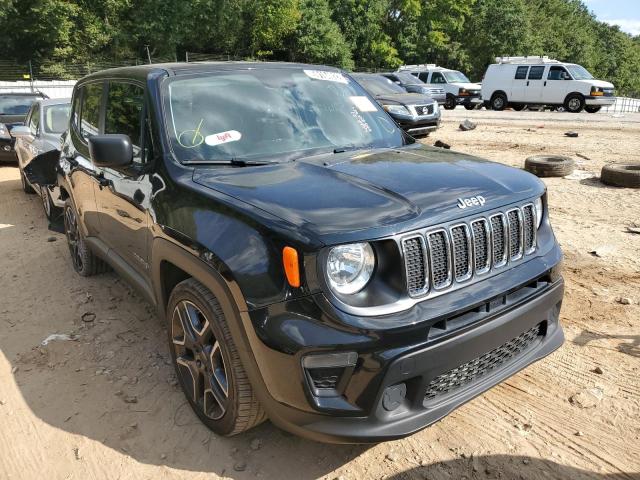 ZACNJAAB4LPL78939 - 2020 JEEP RENEGADE S BLACK photo 1