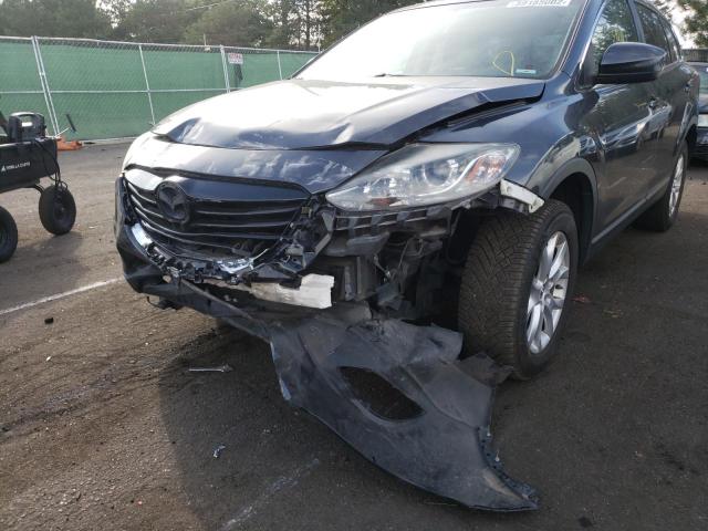 JM3TB3CA7D0411194 - 2013 MAZDA CX-9 TOURI GRAY photo 9