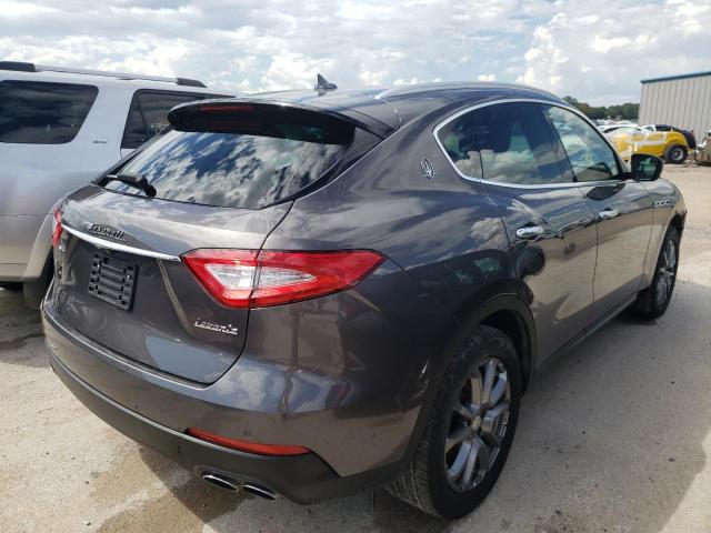 ZN661XUA6JX294255 - 2018 MASERATI LEVANTE GRAY photo 4