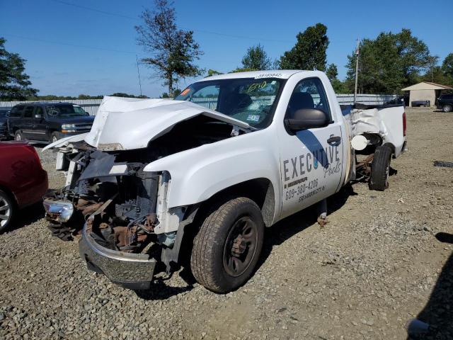 1GTEC14C78Z900506 - 2008 GMC SIERRA C15 WHITE photo 2