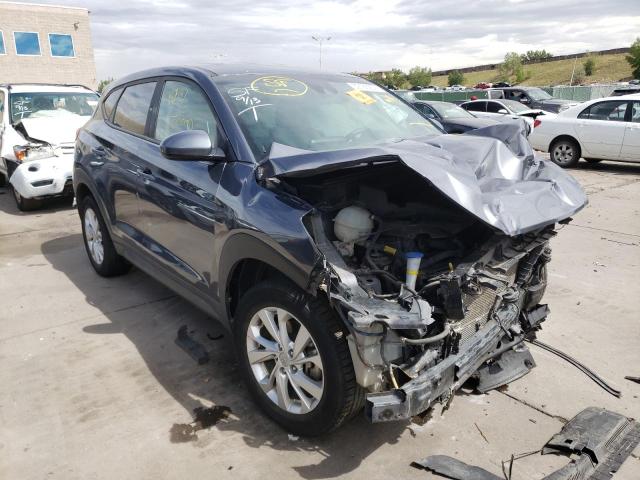 KM8J2CA45KU881593 - 2019 HYUNDAI TUCSON SE GRAY photo 1