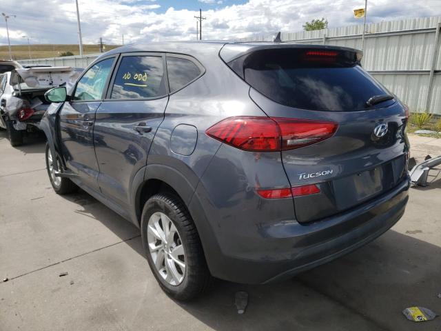 KM8J2CA45KU881593 - 2019 HYUNDAI TUCSON SE GRAY photo 3