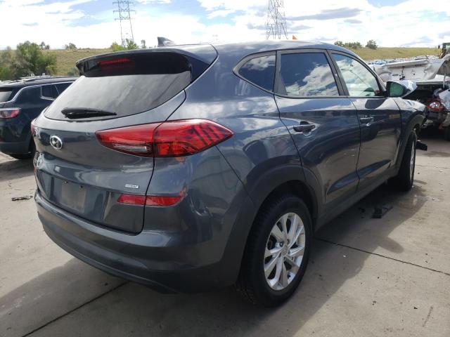 KM8J2CA45KU881593 - 2019 HYUNDAI TUCSON SE GRAY photo 4