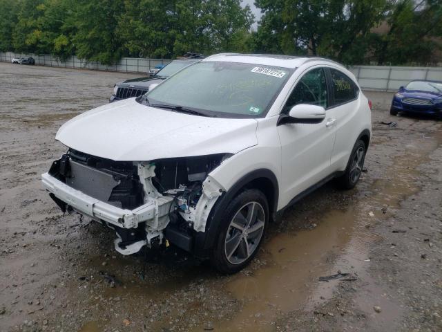 3CZRU6H56NM774816 - 2022 HONDA HR-V EX WHITE photo 2