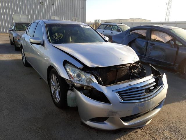 JN1CV6AP8AM401533 - 2010 INFINITI G37 BASE SILVER photo 1