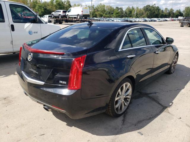 1G6AJ5S33D0122267 - 2013 CADILLAC ATS PERFOR BLACK photo 4