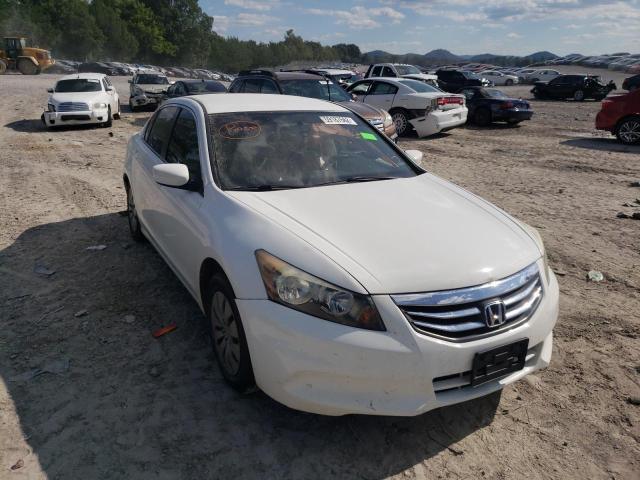 1HGCP2F36CA239283 - 2012 HONDA ACCORD LX WHITE photo 1