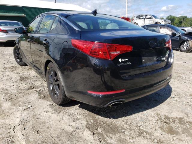 5XXGN4A71DG246014 - 2013 KIA OPTIMA EX BLACK photo 3