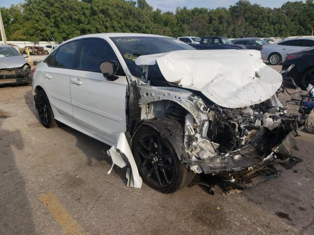 2HGFE2F54NH566810 - 2022 HONDA CIVIC SPOR WHITE photo 1