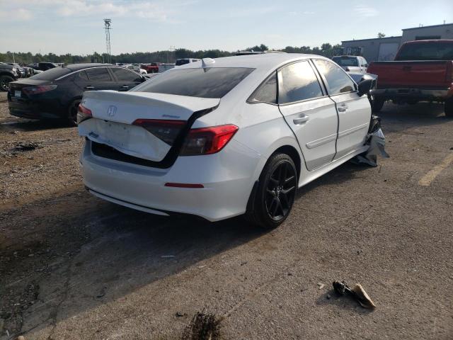 2HGFE2F54NH566810 - 2022 HONDA CIVIC SPOR WHITE photo 4