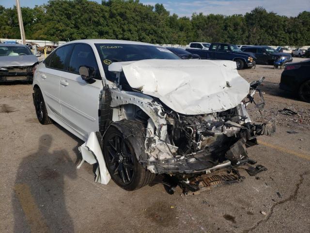 2HGFE2F54NH566810 - 2022 HONDA CIVIC SPOR WHITE photo 9