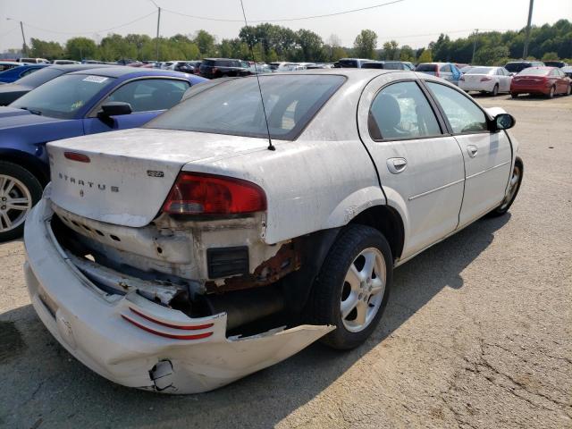 1B3EL46X85N618137 - 2005 DODGE STRATUS SX WHITE photo 4