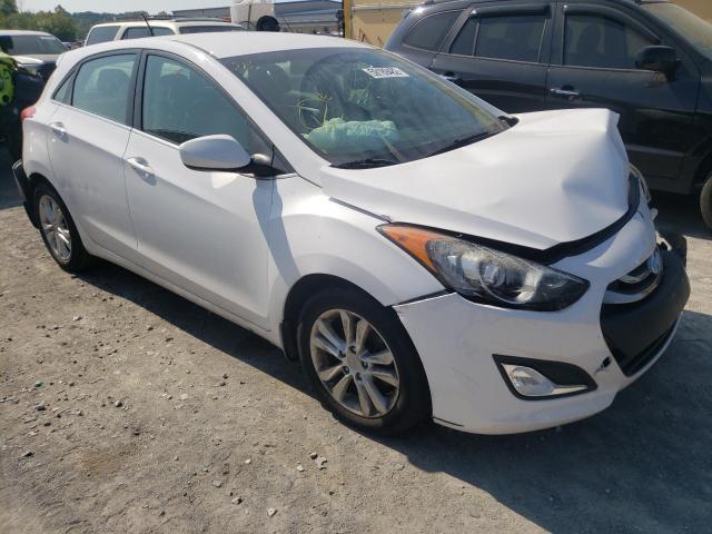 KMHD35LH0EU170944 - 2014 HYUNDAI ELANTRA 4D WHITE photo 1