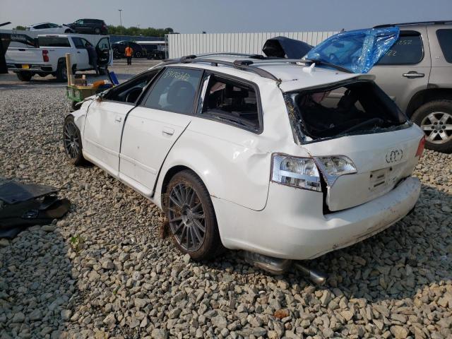 WAUSF78E78A029904 - 2008 AUDI A4 S-LINE WHITE photo 3