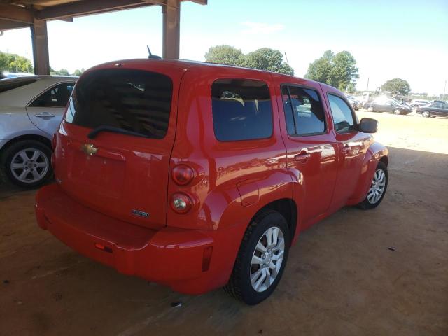 3GNBAADB2AS536120 - 2010 CHEVROLET HHR LS RED photo 4