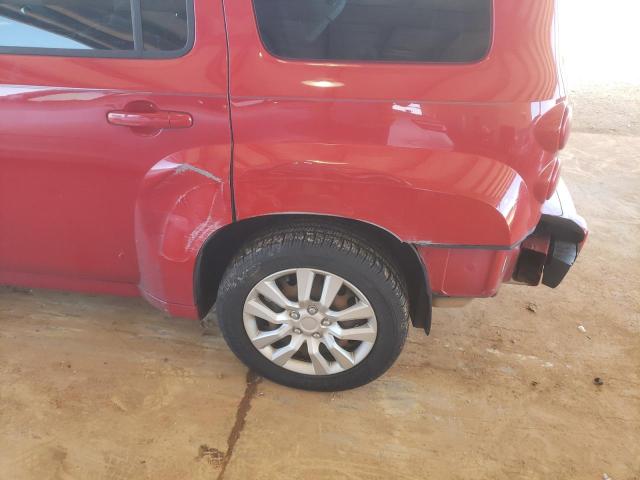 3GNBAADB2AS536120 - 2010 CHEVROLET HHR LS RED photo 9