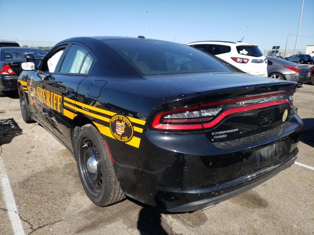 2C3CDXKT1KH647284 - 2019 DODGE CHARGER PO BLACK photo 3