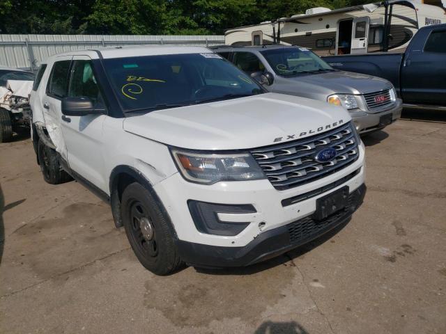 1FM5K8AT0GGA01623 - 2016 FORD EXPLORER P WHITE photo 1